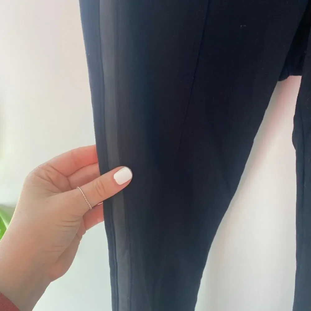 Athleta Metro 7/8 Black Leggings Size Small
